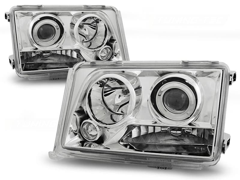 Predné svetlá Mercedes W124 E-Trieda 93-95 Chrome - 48