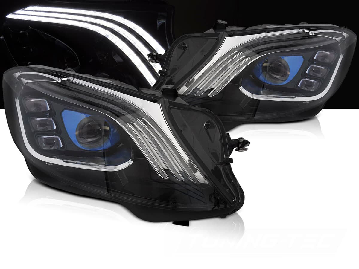 Predné svetlá Mercedes S W222 13-17 Full LED Black