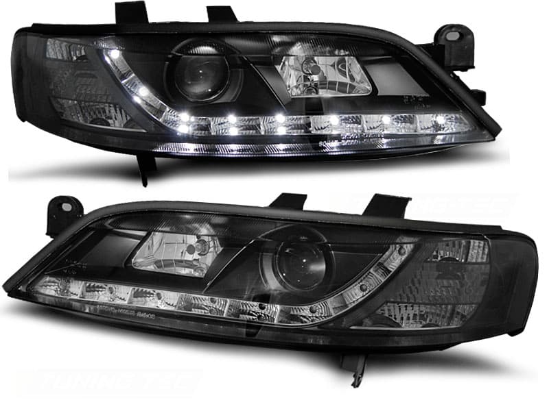 Predné svetlá Opel Vectra B 95-98 Devil Eyes Black - 54