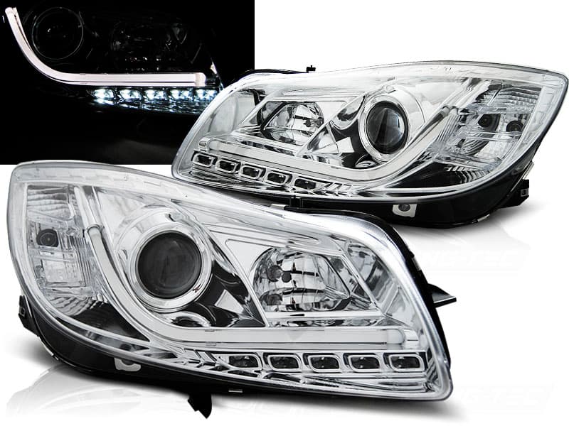 Predné svetlá Opel Insignia 08-12 Tube Light Chrome