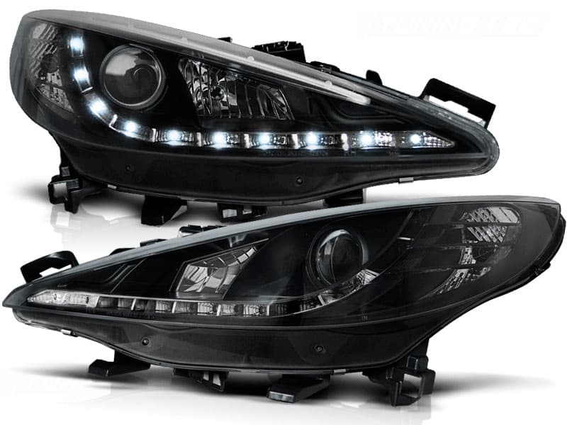 Predné svetlá Peugeot 207 06-12 Devil Eyes Black