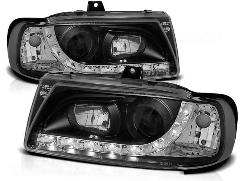 Predné svetlá Seat Ibiza/Cordoba 93-99 Devil Eyes Black