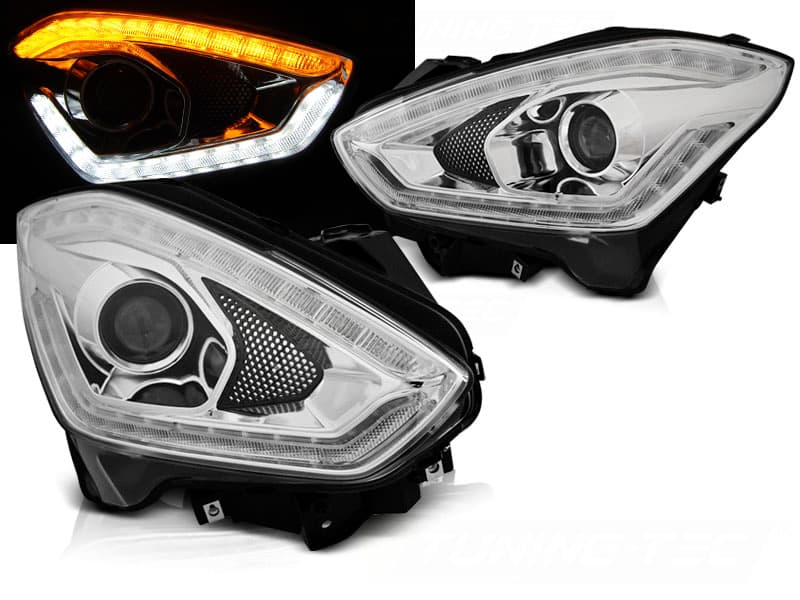 Predné svetlá Suzuki Swift 6 LED Dynamic Chrome
