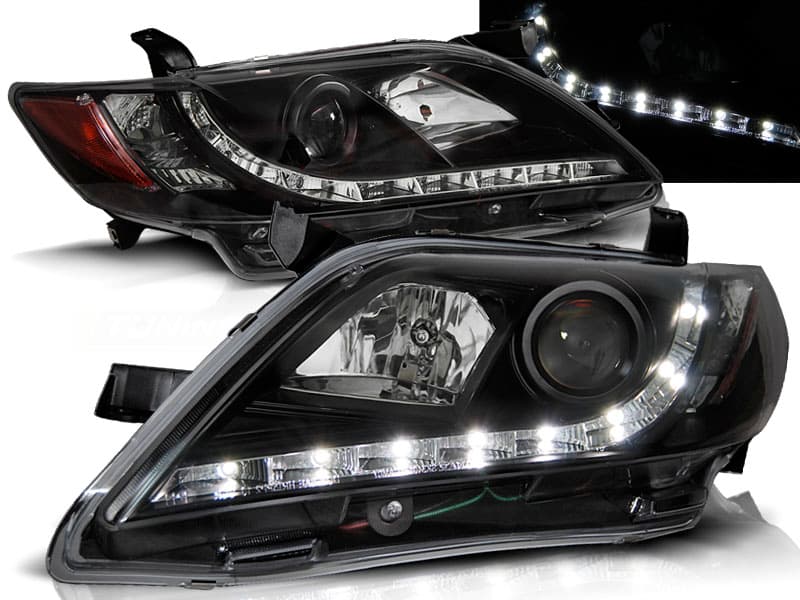 Predné svetlá Toyota Camry 6 XV40 06-09 Devil Eyes Black