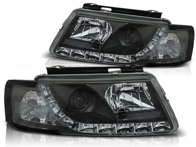 Predné svetlá VW Passat B5 Devil Eyes Black
