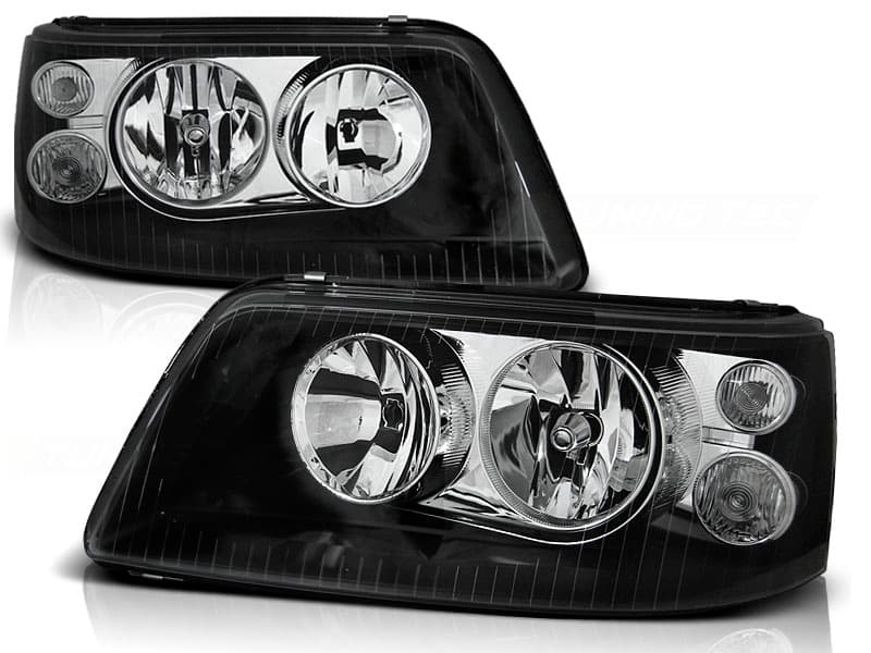 Predné svetlá VW T5 03-09 Black