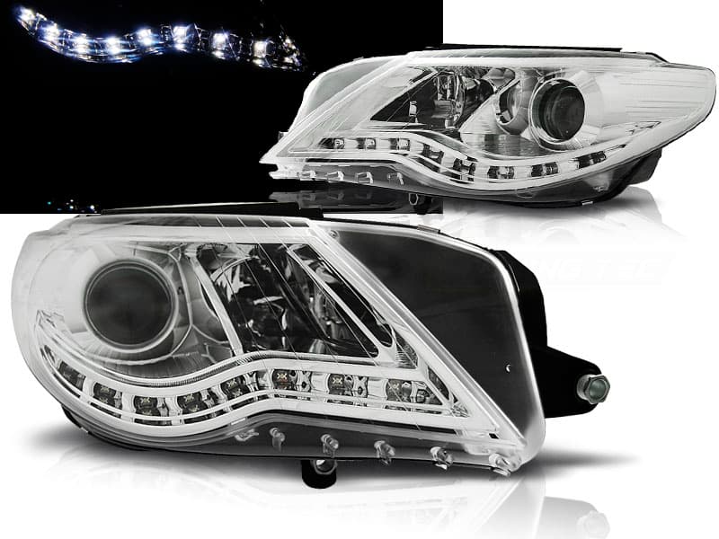 Predné svetlá VW Passat CC Chrome