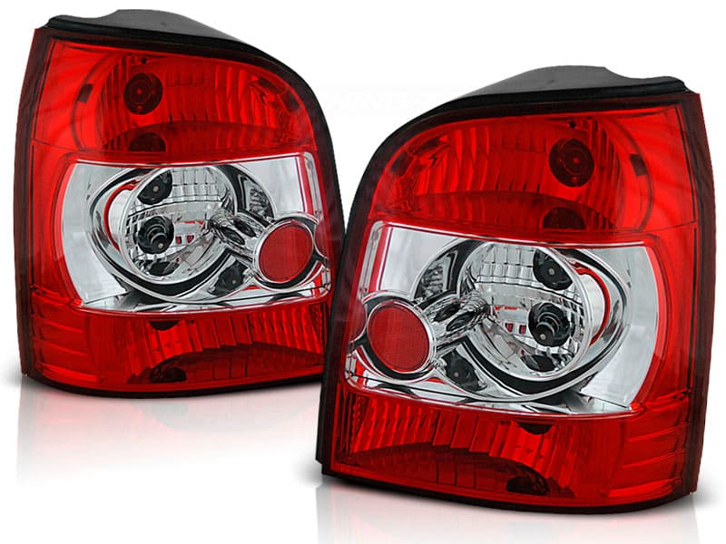 Zadné svetlá Audi A4 Avant 94-00 Clear Red