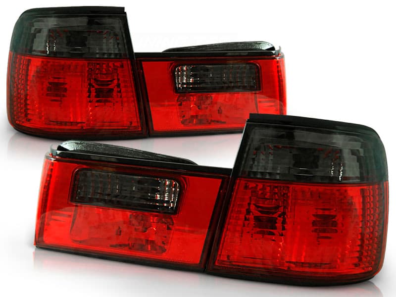 Zadné svetlá BMW E34 Sedan 88-95 Red Smoke