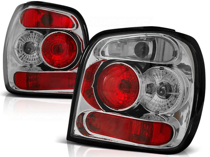 Zadné svetlá VW Polo 6N2 99-01 Chrome