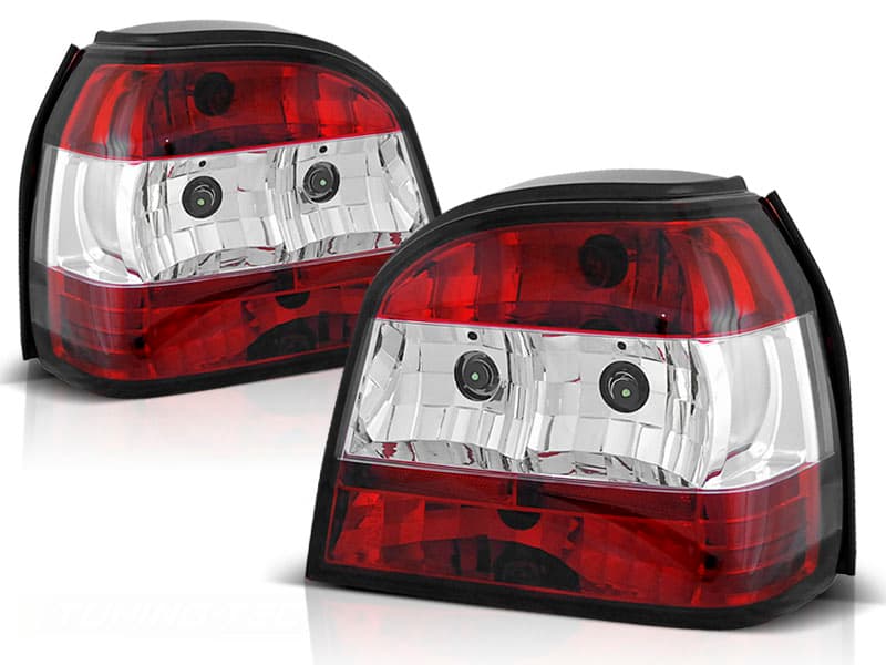 Zadné svetlá VW Golf 3 91-97 Red Red White