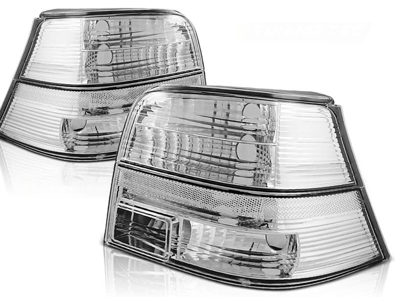 Zadné svetlá VW Golf 4 97-03 White
