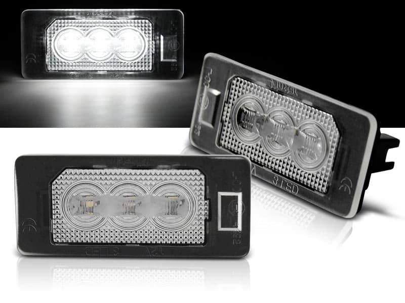 LED osvetlenie ŠPZ BMW E90/E39/E60/F10/X3/X5/X6 3xLED