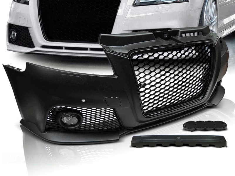 Predný nárazník Audi A3 8P 08-12 Sport PDC Black