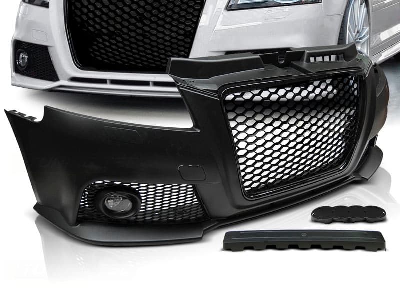 Predný nárazník Audi A3 8P 08-12 Sport Black - 08