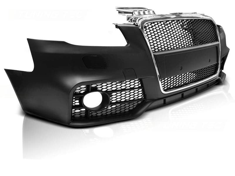 Predný nárazník Audi A4 04-08 ZPAU17 Sport Black Chrome