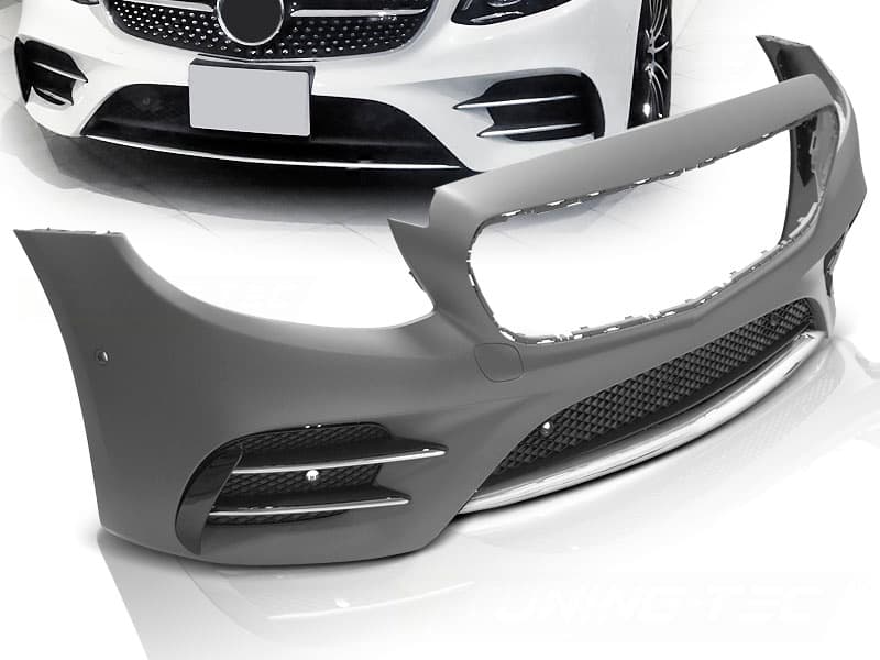Predný nárazník Mercedes W213 16-19 Sport PDC Chrome