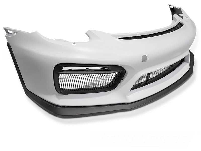 Predný nárazník Porsche Cayman/Boxster 12-16 W Washer Hole Sport Style
