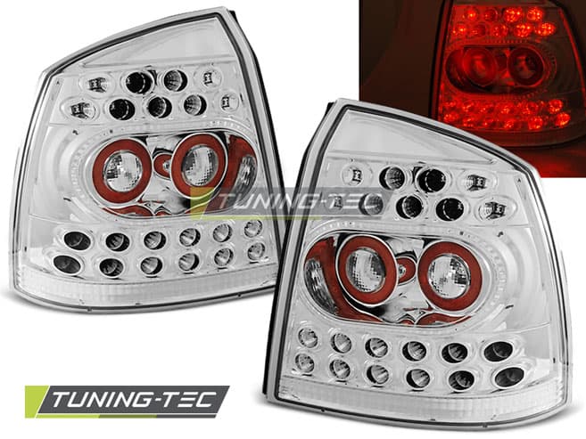 Zadné svetlá Opel Astra G 3/5D 97-04 LED Chrome