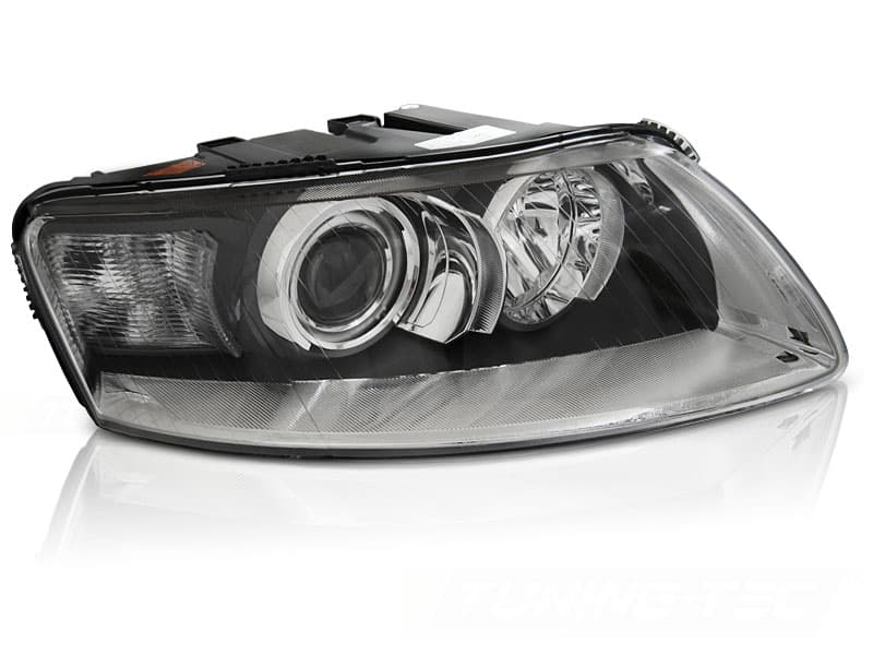 Predné svetlo Xenon Audi A6 C6 04-08 Chrome pravé TYC