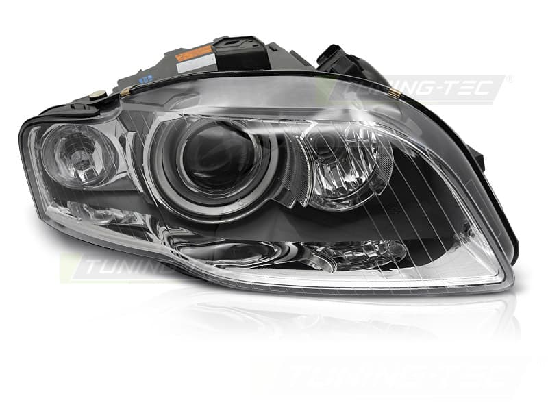 Predné svetlo Xenón Audi A4 B7 04-09 Chrome pravé TYC