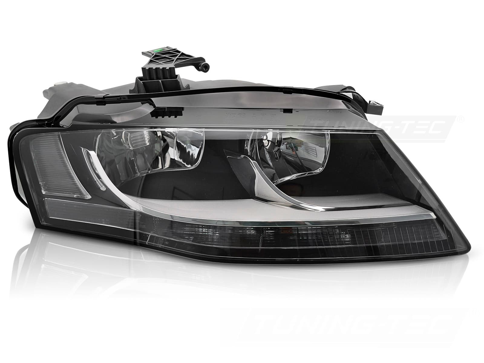 Predné svetlo Audi A4 B8 08-11 Black pravé TYC