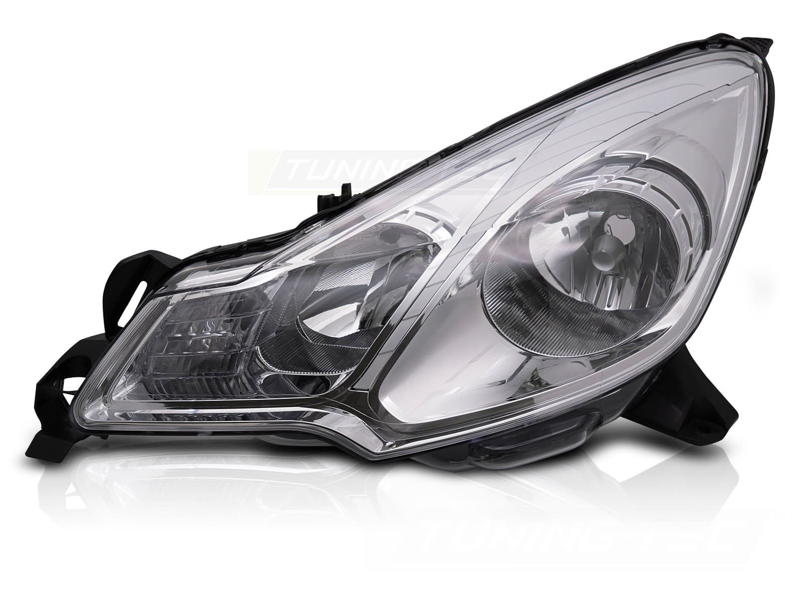 Predné svetlo Citroen C3 09-12 Chrome ľavé