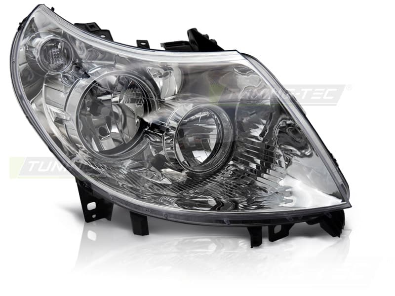 Predné svetlo Fiat Ducato / Citroën Jumper / Peugeot Boxer 06-10 Chrome pravé