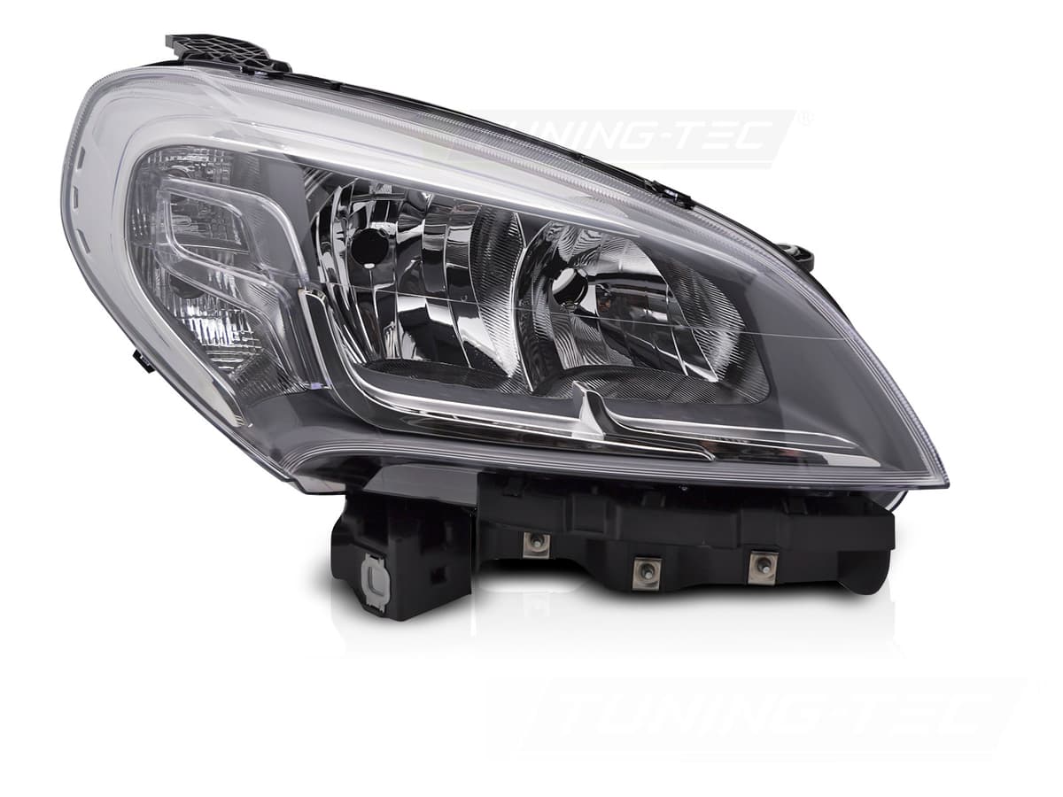 Predné svetlo Fiat Doblo 14-22 pravé Chrome TYC