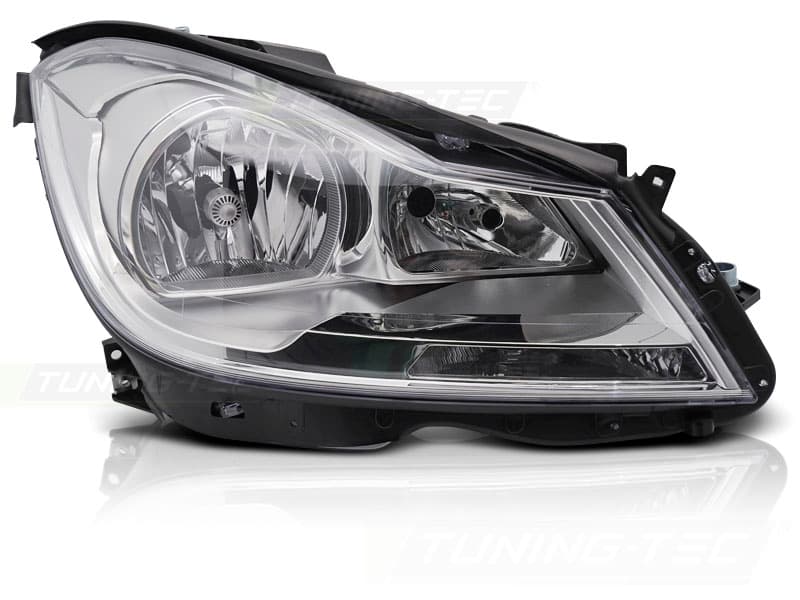 Predné svetlo Mercedes W204 11-14 Chrome pravé TYC