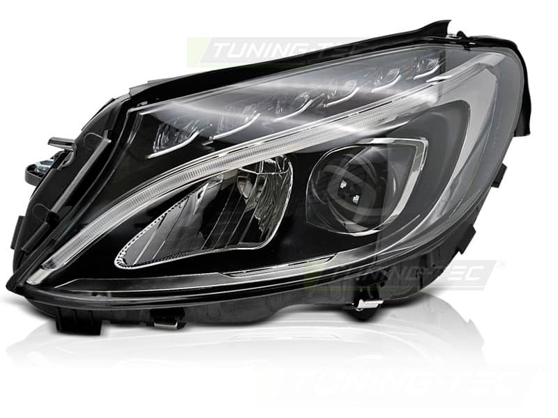 Predné LED svetlo Mercedes C-Class W205 14-18 Black ľavé