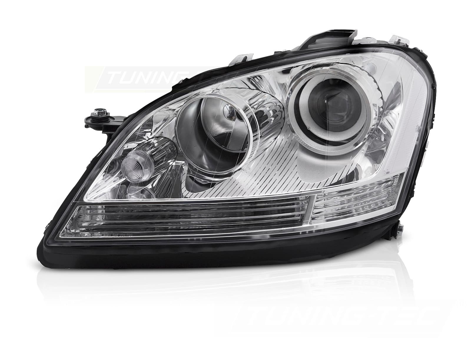 Predné svetlo Mercedes M-Class W164 05-08 Chrome ľavé