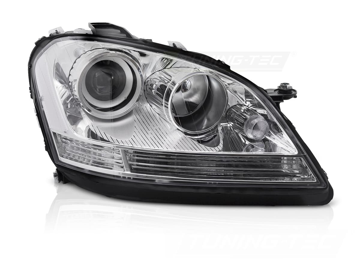 Predné svetlo Mercedes M-Class W164 05-08 Chrome pravé