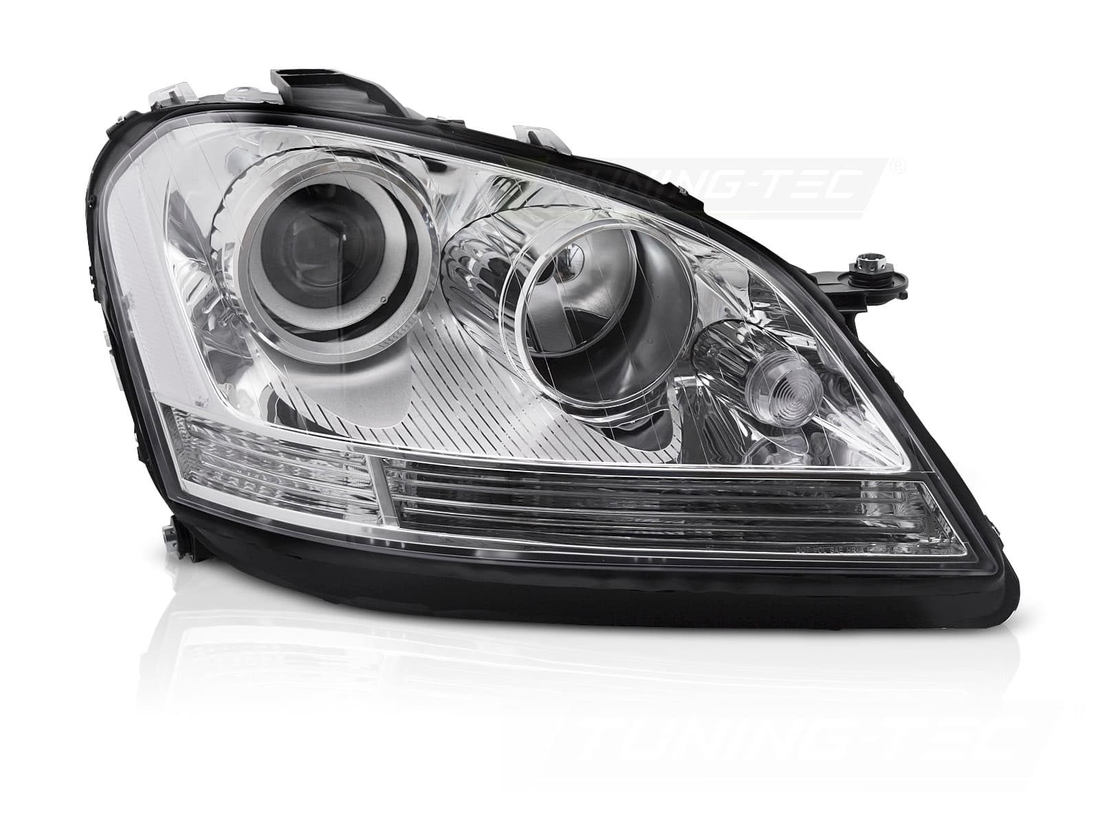 Predné svetlo Mercedes M-Class W164 05-08 Chrome pravé