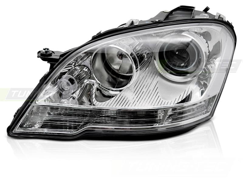 Predné svetlo Mercedes M-Class W164 09-11 Chrome ľavé