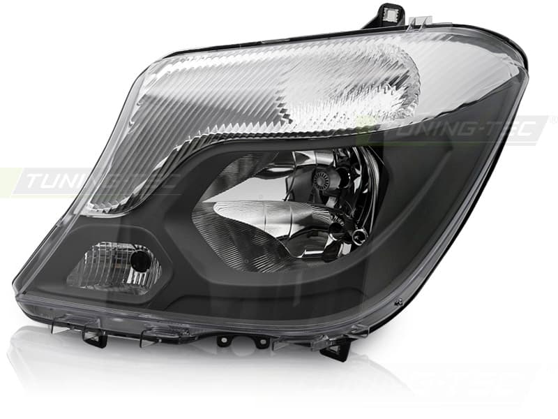 Predné svetlo Mercedes Sprinter W906 13-18 Black ľavé