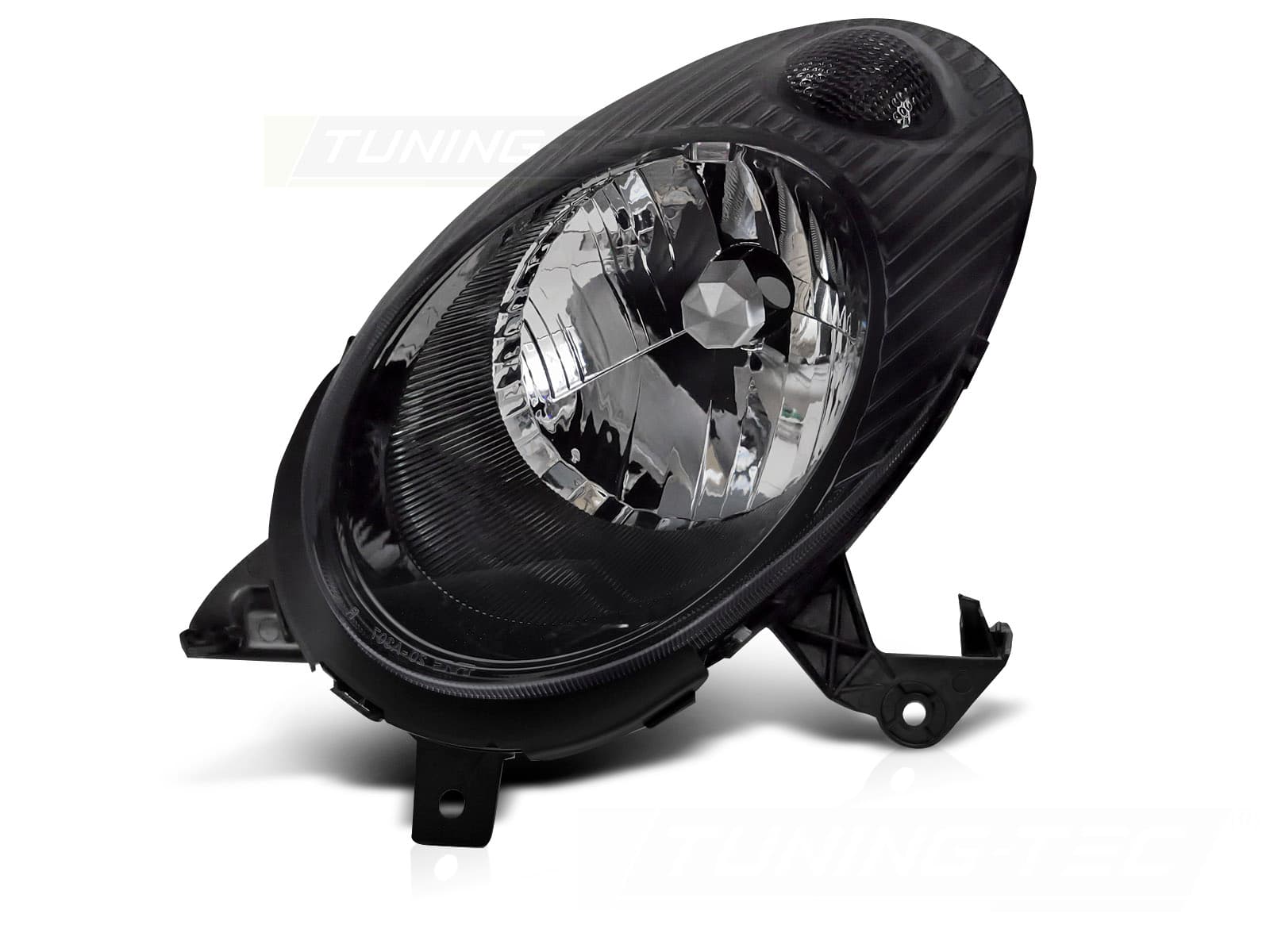 Predné svetlo Nissan Micra K12 03-07 Black pravé - 1L