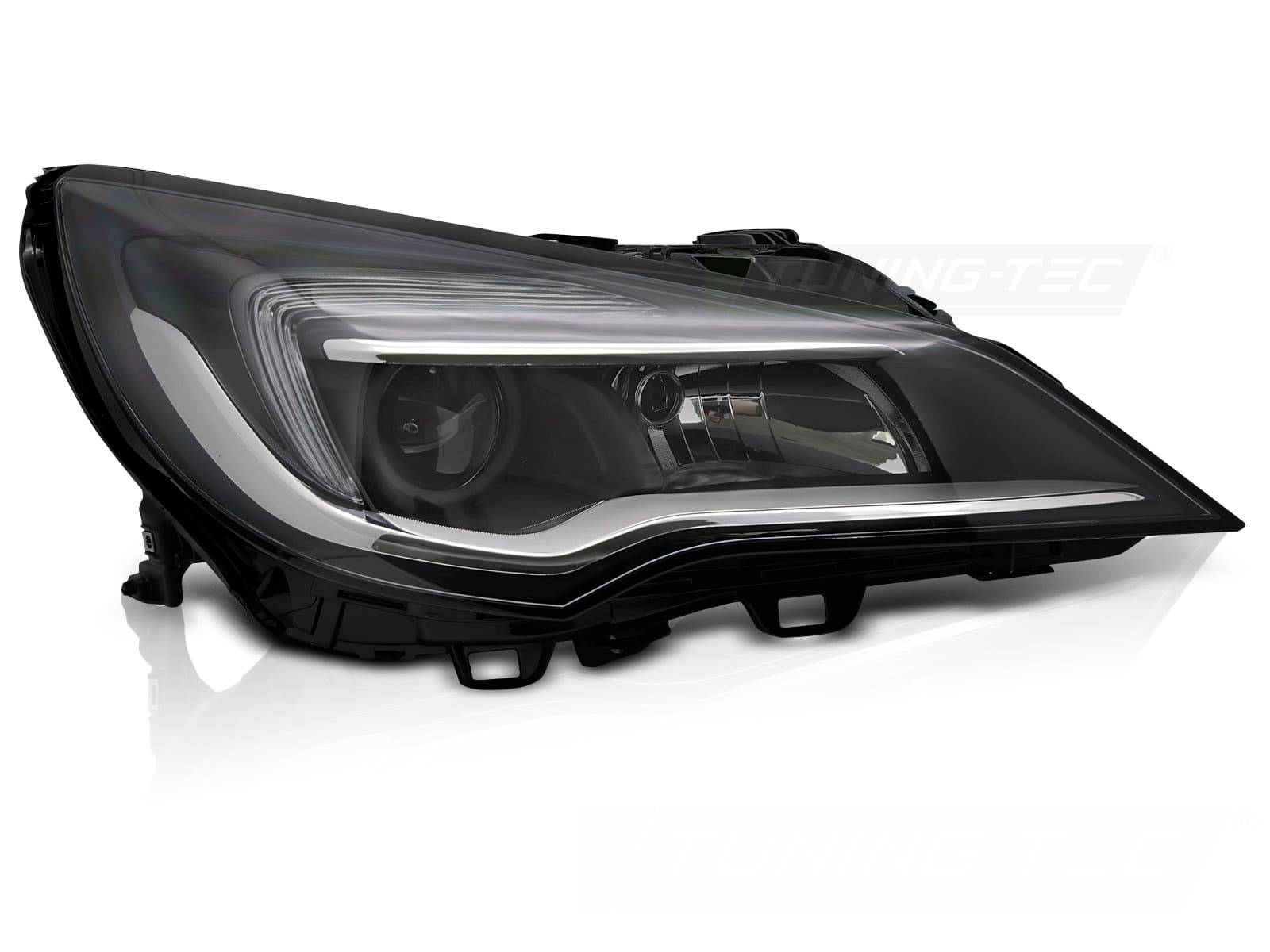 Predné svetlo Opel Astra K 15-19 Black pravé TYC
