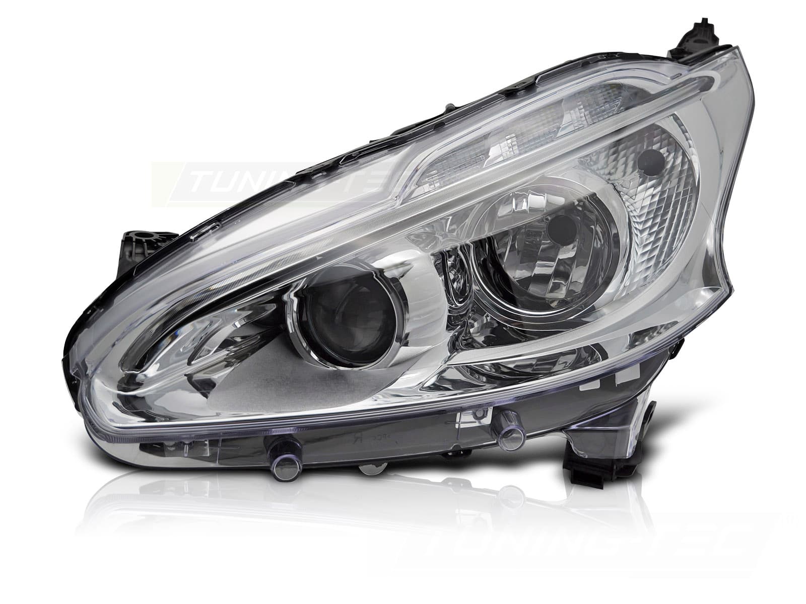 Predné svetlo Peugeot 208 12-15 Chrome LED ľavé