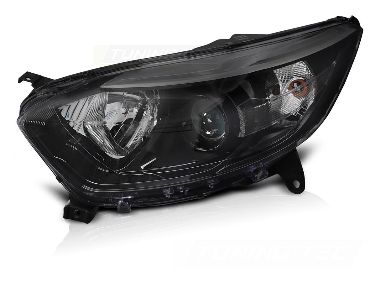 Predné svetlo Renault Captur I 13-17 Black ľavé