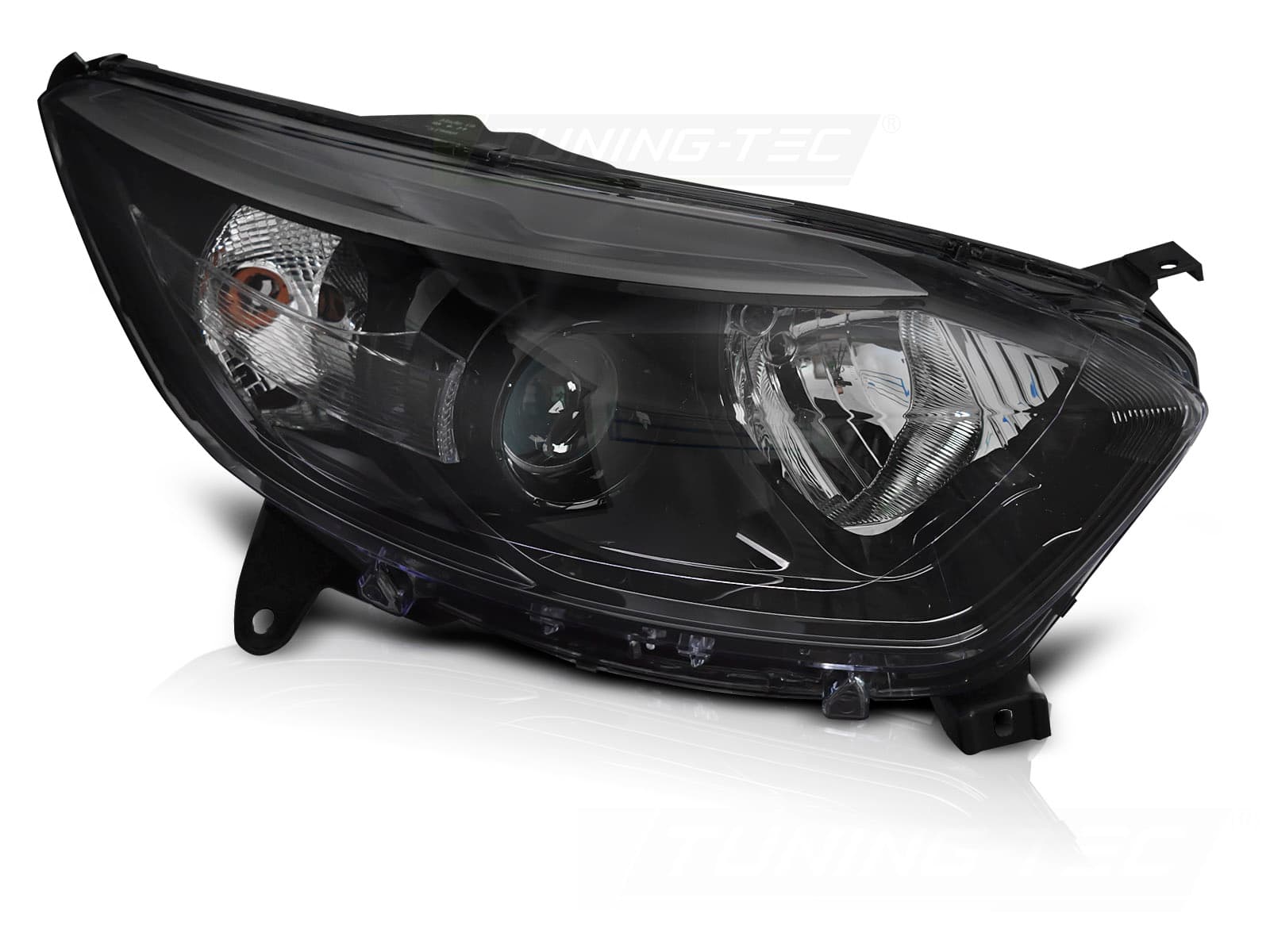 Predné svetlo Renault Captur I 13-17 Black pravé TYC