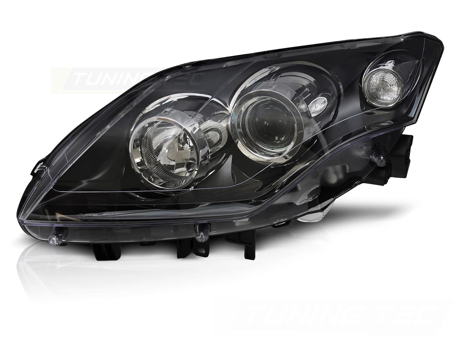 Predné svetlo Renault Laguna III 07-11 Black ľavé