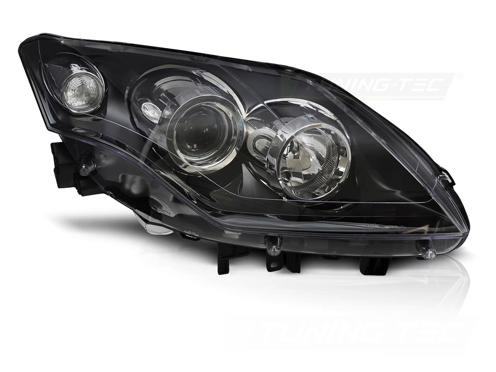 Predné svetlo Renault Laguna III 07-11 Black pravé
