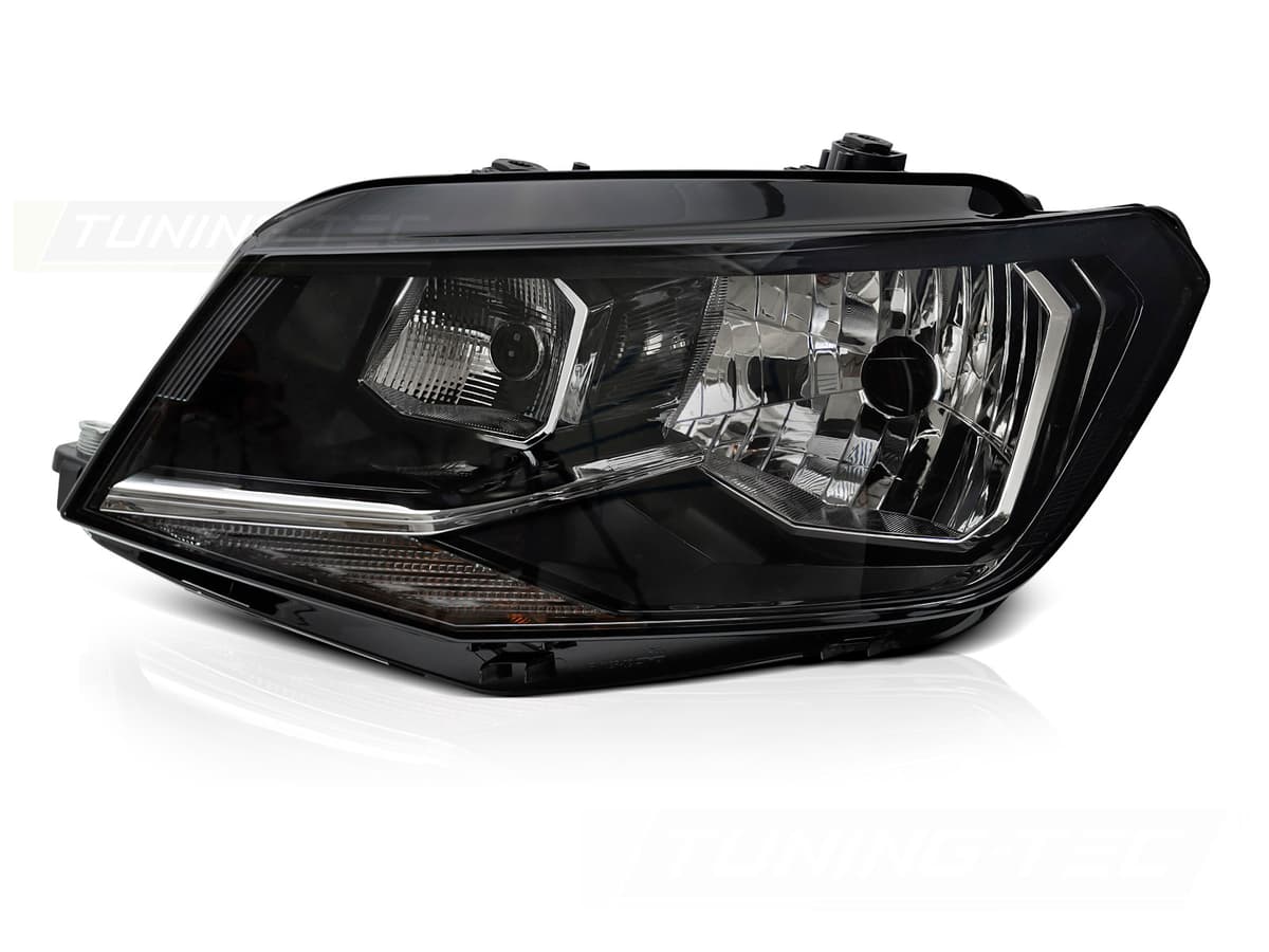 Predné svetlo VW Caddy 15-20 Black ľavé H4 TYC