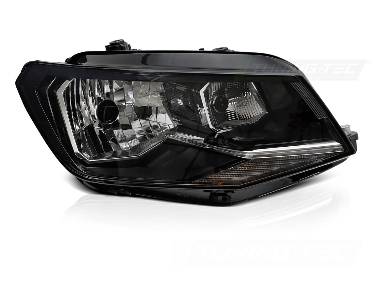 Predné svetlo VW Caddy 15-20 Black pravé H4 TYC