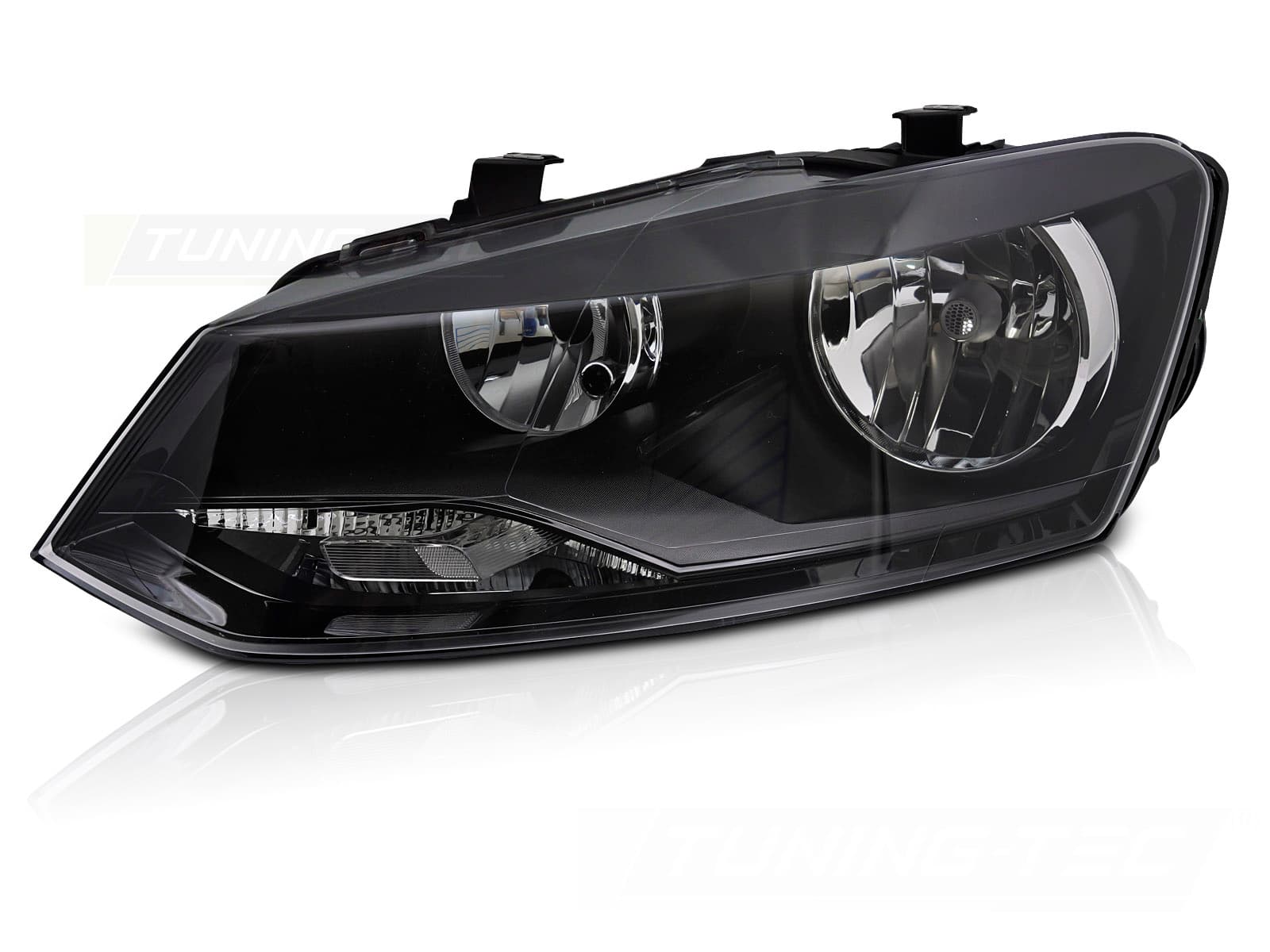 Predné svetlo VW Polo 6R 09-14 Black H7 ľavé