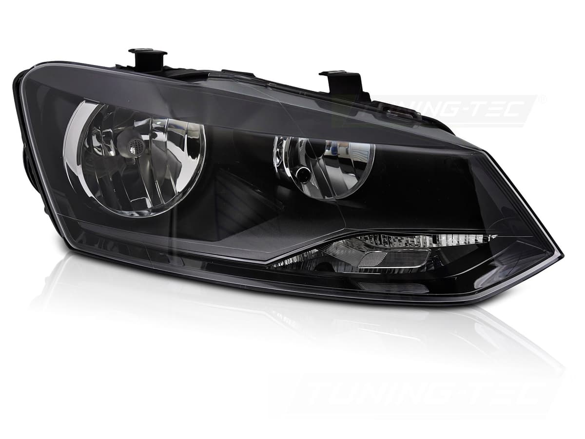 Predné svetlo VW Polo 6R 09-14 pravé Black H7 TYC