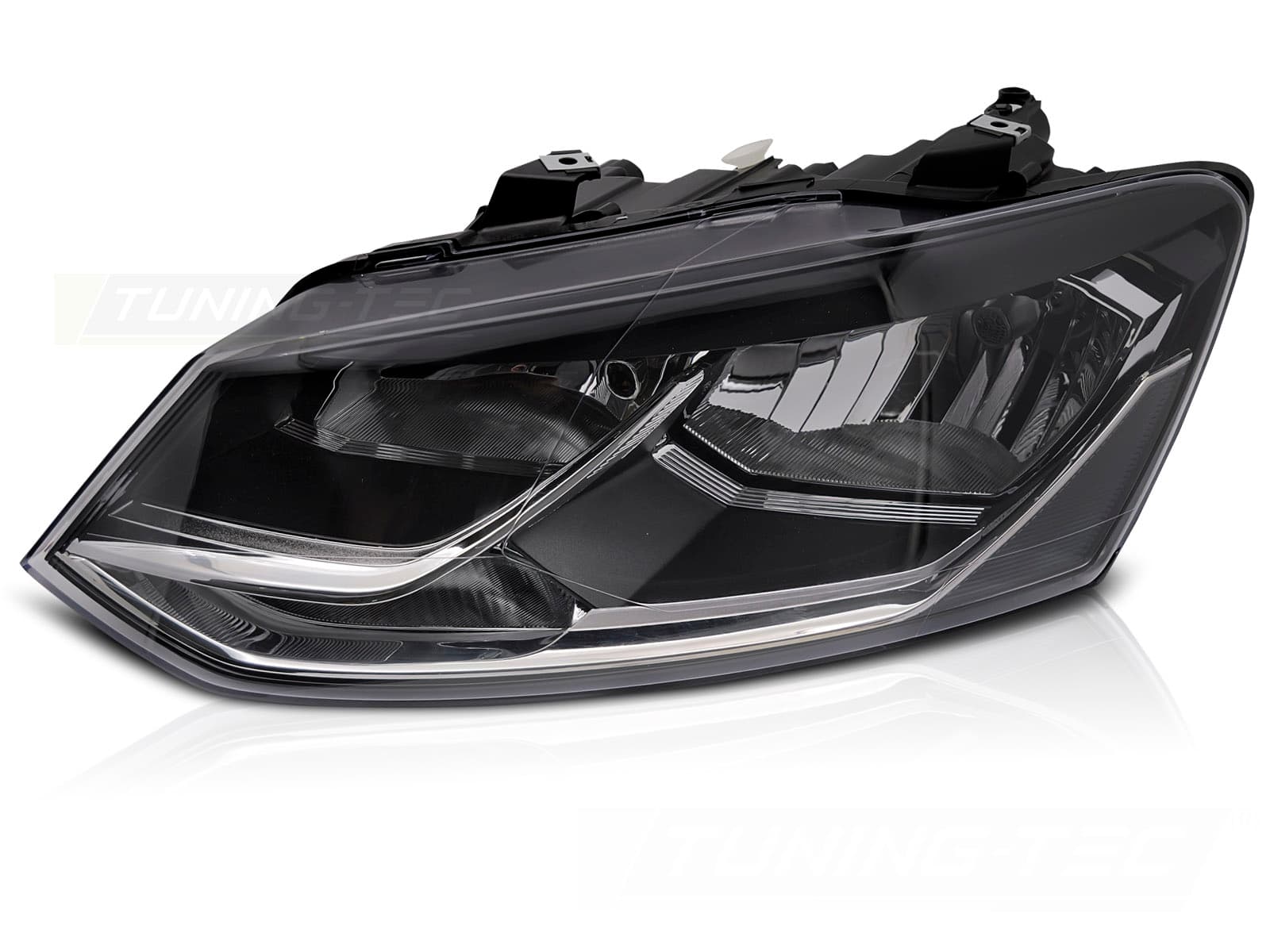 Predné svetlo ľavé VW Polo 6R 14-17 Black TYC