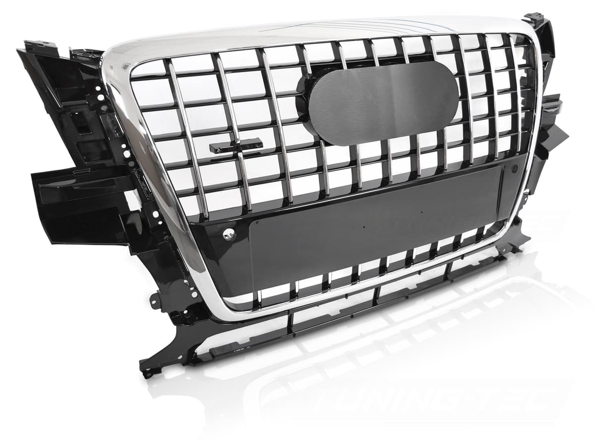 Predná maska Audi Q5 8R 08-12 Sport S Style Black Chrome PDC
