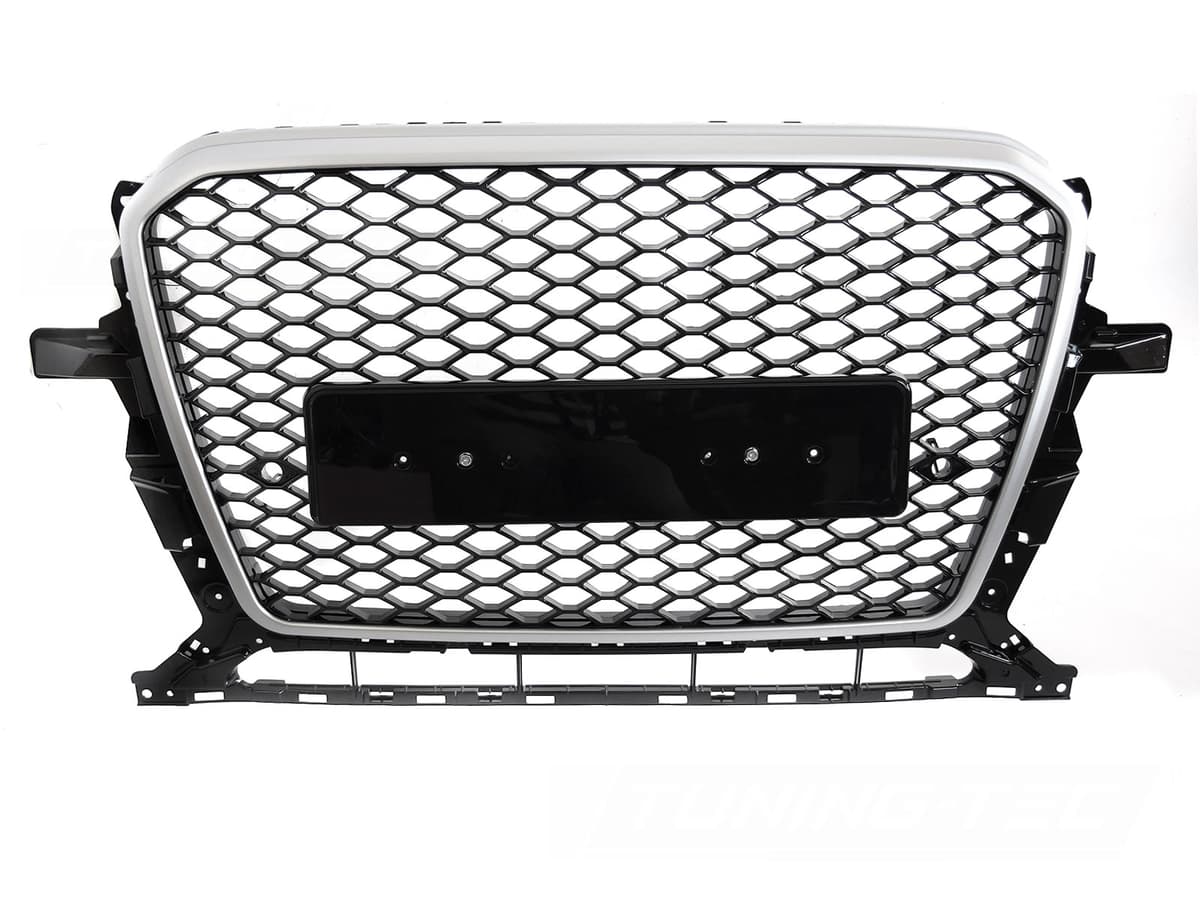 Predná maska Audi Q5 8R 12-16 Sport Style Silver PDC